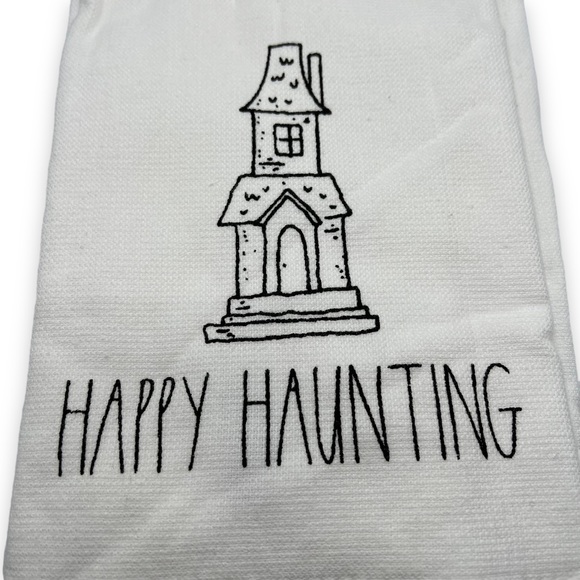 NEW Rae Dunn Kitchen Towels Set of 2 Halloween Edition 16” x 26” Trick or Treat - Picture 3 of 5